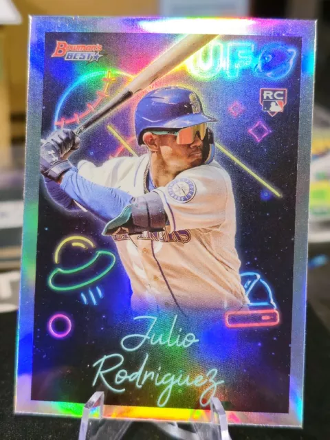 2022 Bowmans Best UFO Julio Rodriguez #UFO-4 RC Rookie Seattle Mariners 🔥