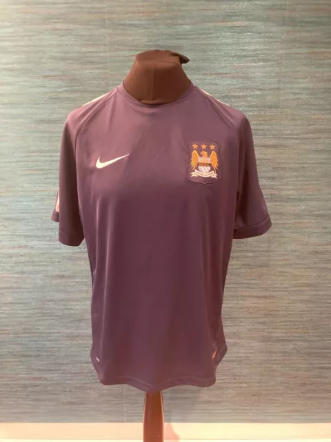 Manchester City 2014-15 Training Football Shirt Nike Extra Large XL