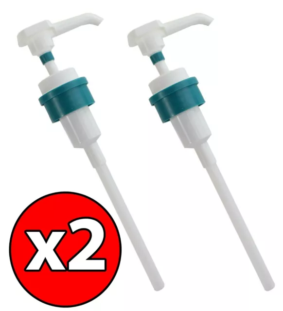 2 x Hibiscrub Chorhexadin 3ml Pumpe passt zum Händewaschen 500ml Flaschenspender K4P