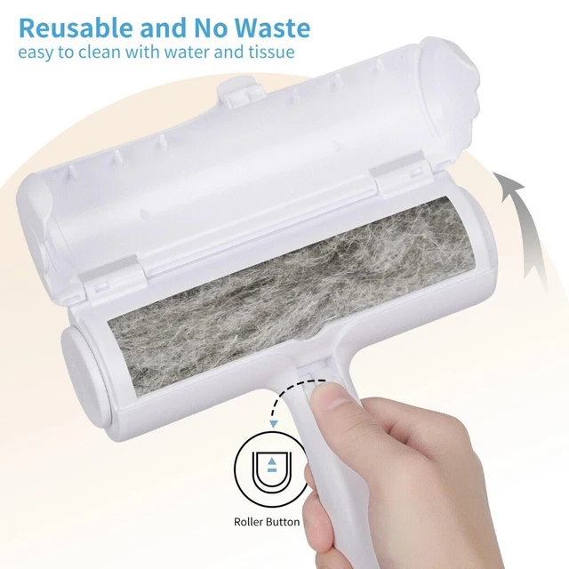 Chomchom Pet Hair Remover Roller Reusable Cat Dog Hair & Fur Remover Lint Brush 3