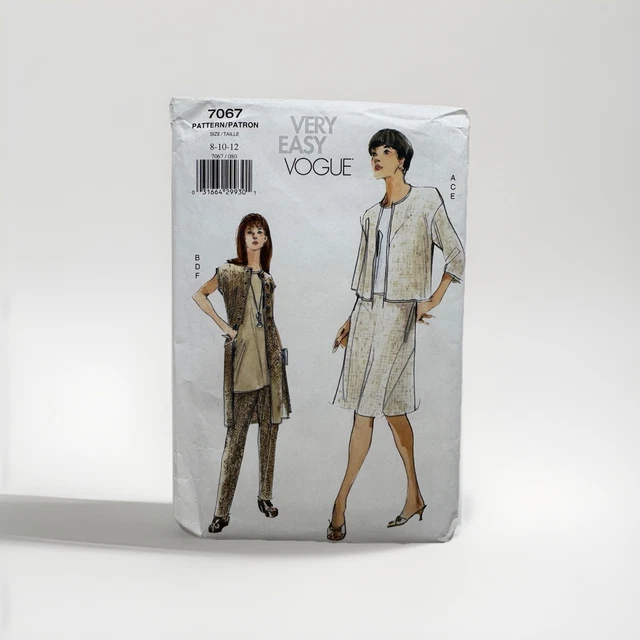 Patron De Couture Butterick B6455 - Tunique Femme Tailles L à XXL (42-50) - Neuf