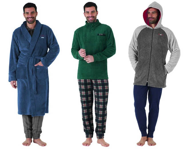 Pigiama Donna Pile In Caldo E Morbido Coral Fleece Invernale Irge MI 1441 ⋆ Segreti Intimi - Foto 7