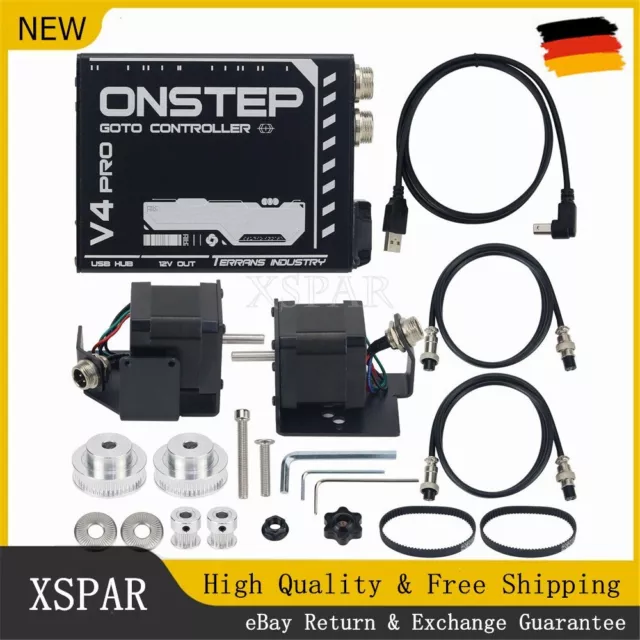 V4 EXOS2 Pro Onstep EXOS2 montaje ecuatorial V4 GOTO piezas astronómicas biaxiales DE
