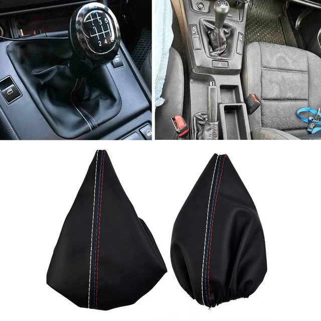 Set manopola cambio auto premium in pelle per BMW Serie 3