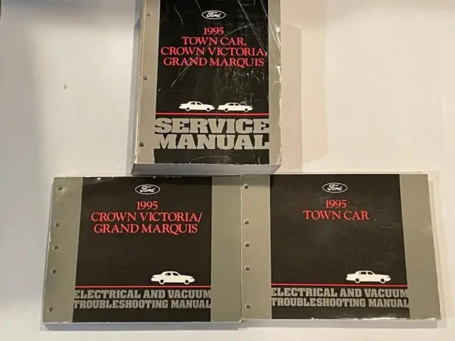 1995 Ford Crown Mercury Lincoln Town Car Shop Service Repair Manual Electrical 3