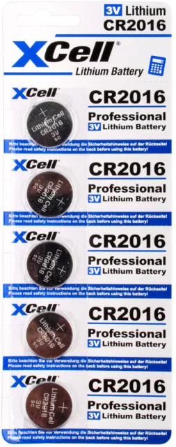 Pile bouton CR 2016 lithium Energizer 90 mAh 3 V 12 pc(s)