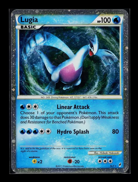 Pokemon Card Shiny Lugia SL7 Secret Rare