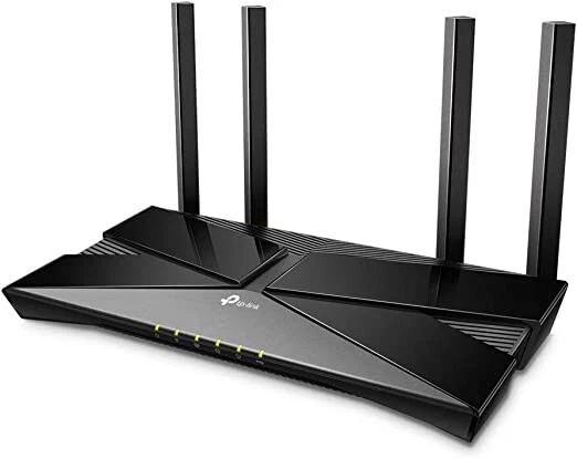 TP-LINK Archer AX20 AX1800 Black Wireless Wi-Fi Smart 5GHz Dual-Band 6 Router