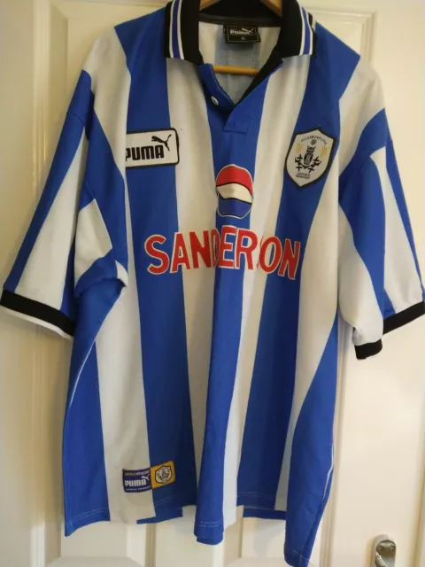 Original Sheffield Wednesday 1997 / 1998 / 1999 Home Shirt XL Read Description