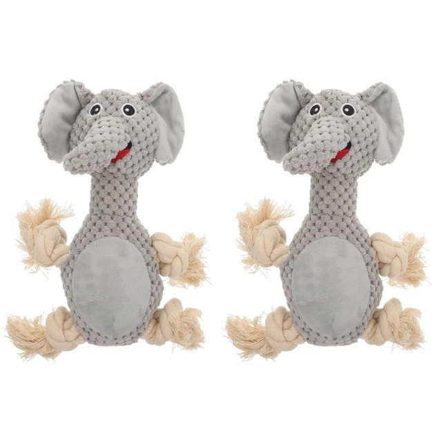 2 pcs Interaktive Plüsch für Welpen Kätzchen Zahnen Spielzeug