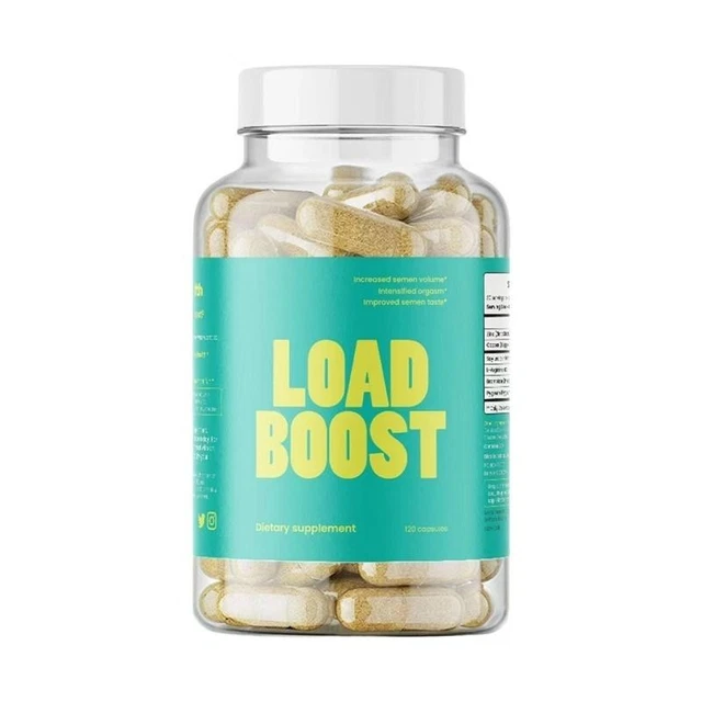 LOAD BOOST - Semen Volume Sperm Health & Men'S Fertility - 120 Capsules