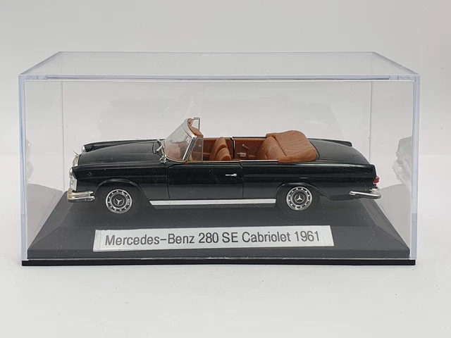 Faller 1/43 Mercedes 280 SE 3.5 Cabriolet W111 Verte 1969, état Neuf