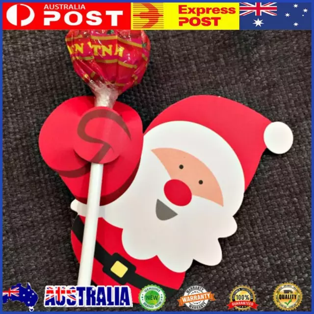 50pcs Candy Lollipop Decoration Cards Creative Kids Candy Gifts Package Wrapping