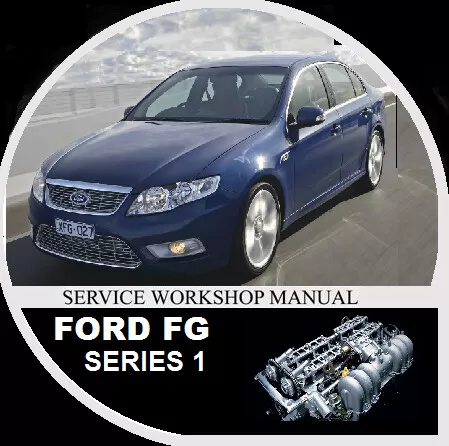 Ford Falcon Fg Xr6 Xr8 Ute Wagon Sedan Service Repair Manual Cd