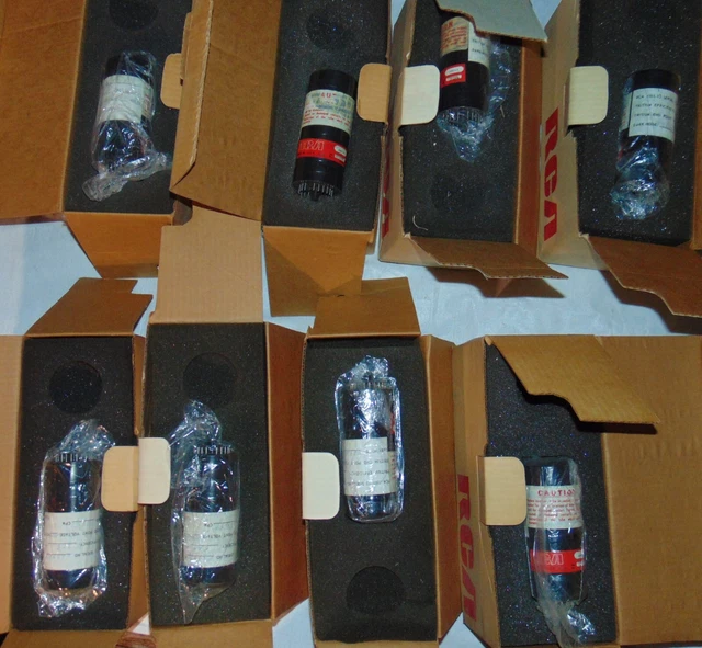 *EIGHT Piece LOT * TUBES NOS NIB RCA 4501-V3 4501V3 4501 V3 Photomultiplier *NEW