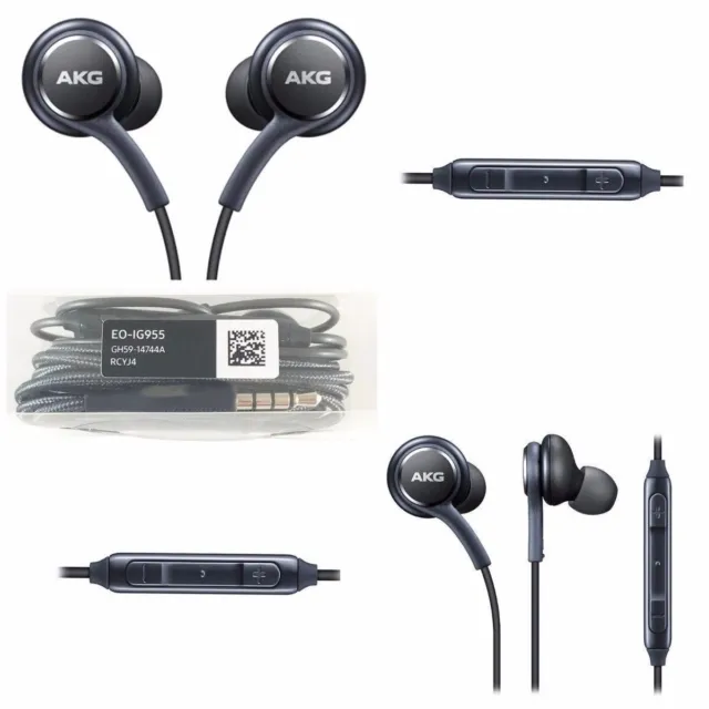 Earphones Tuned By AKG EO-IG955 In-Ear Headphones with Mic For Samsung S8 S9 S10 3