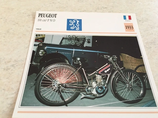 CARTE FICHE MOTO collection ATLAS OGAR 250 CM3 TYPE IV EUR 2,50