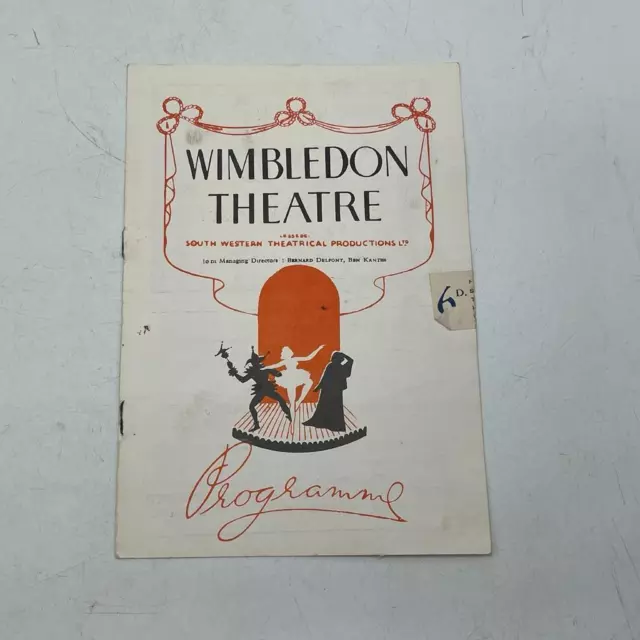 Playbill Theater Programm Wimbledon