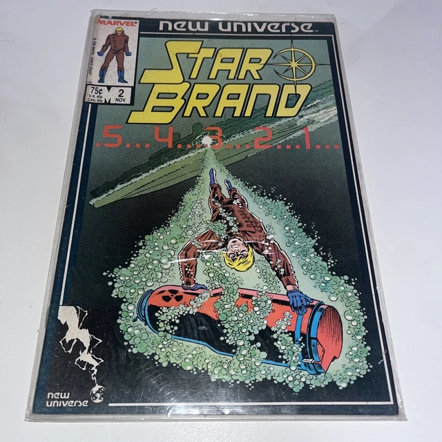 Star Brand Comic Book Issue No.2 1986 Jim Shooter Joe Rosen Marvel Comics 12303