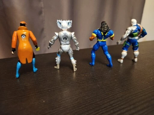 1994 Toy Biz Marvel X-Men Steel Mutants Die-Cast Mini Figures 2