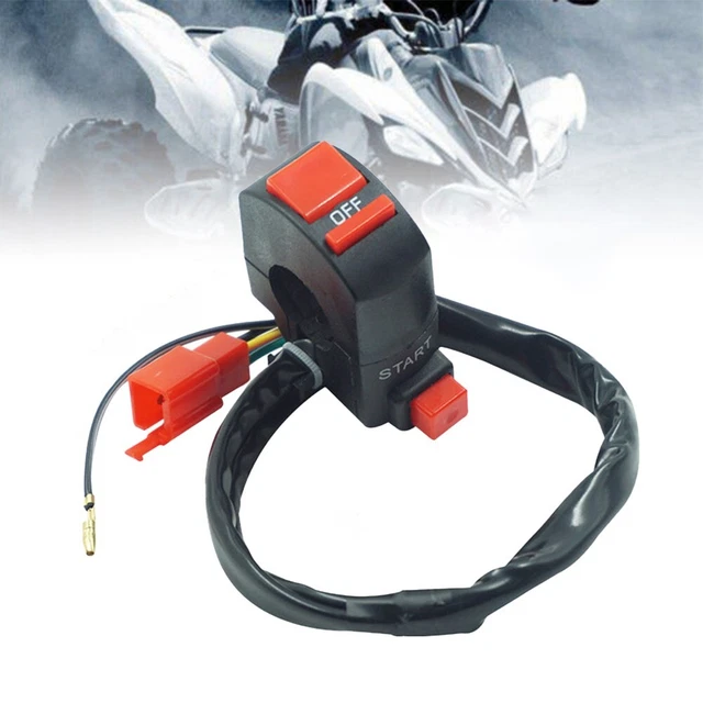 7/8 Handlebar Control Ignition Kill Start ON OFF Switch For Dirt Bike Motorbike