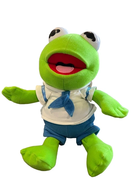 Vintage Nanco Jim Hensons Muppet Babies Kermit The Frog Plush Stuffed Animal Toy