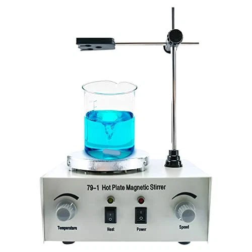1000ml Magnetic Stirrer Hot Plate Magnetic Mixer Stir Plate Lab Stirrers 2400...