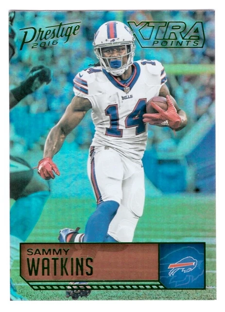 2016 Panini Prestige Xtra Points Green #22 Sammy Watkins Buffalo Bills
