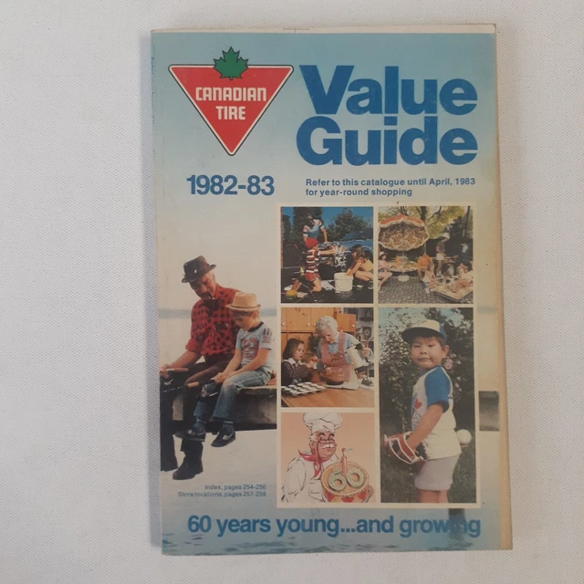 1982 1983 CANADIAN Tire Catalogue Catalog Value Guide Automotive