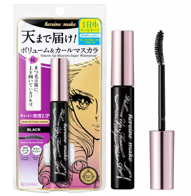 ISEHAN Heroine Make Volume UP Mascara Super Water Proof 01 Noir 6g