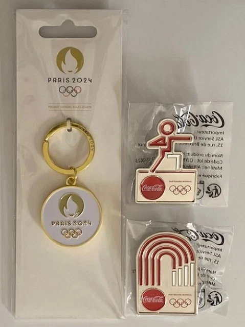 Pin's Jeux Olympiques Paris 2024 - Badge Officiel - Neuf, Jamais Porté