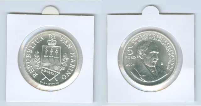 San Marino  5 Euro Gedenkmünze Silber aus KMS  (Wählen Sie zwischen 2003 - 2023)