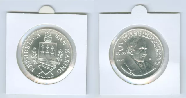 San Marino  5 Euro Gedenkmünze Silber aus KMS  (Wählen Sie zwischen 2003 - 2023)