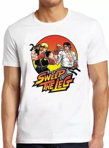 Sweep The Leg Karate Kid Film 80s Movie Cobra Kai Cool Gift Tee T Shirt 4292