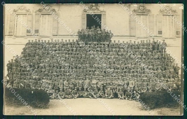 Caserta città Militari Foto cartolina QZ3386