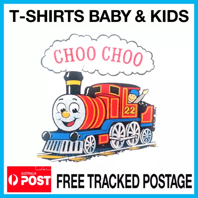 t-shirts kids childrens tshirts baby tshirts boys girls shirts tees CHOO CHOO