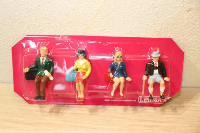 LGB Figuren-Set Reisende sitzend, 4 Stück in einer Packung, Neu