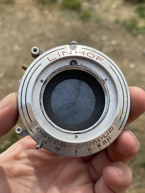 LINHOF PRESS COMPUR appareil photo zoom objectif obturateur ancien