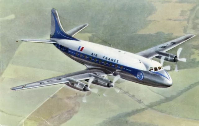 *26355 cpm Aviation - Air France - Vickers " Viscount "