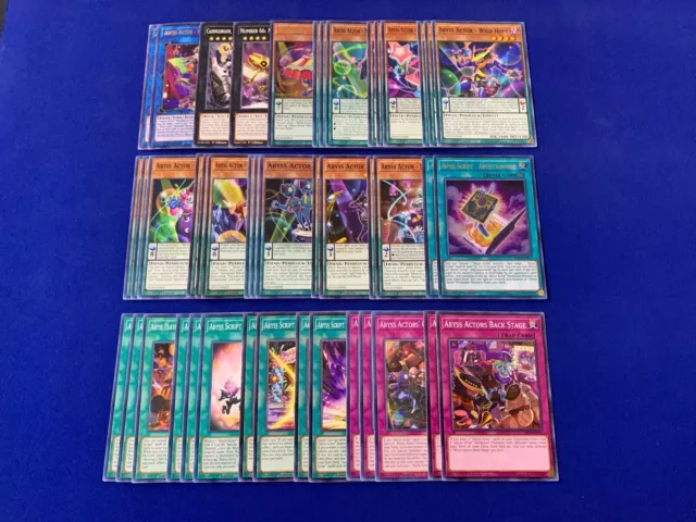 Yu-Gi-Oh! ARC-V - Complete Abyss Actor & Abyss Script Pendulum Deck