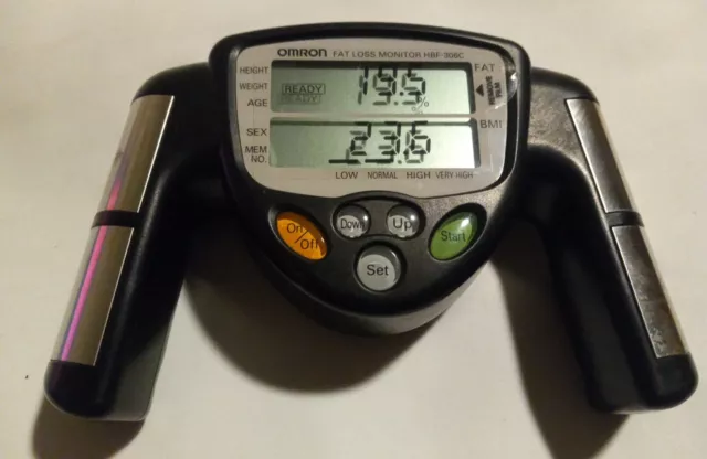 OMRON BODY FAT MONITOR - HBF-306C - health and beauty - by owner -  household sale - craigslist