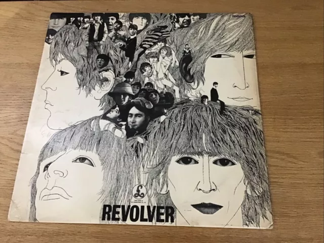 Beatles Revolver 1st Issue Mono LP UK Great Press  [Ex-/Vg+] SUPERB Dr.Robert**