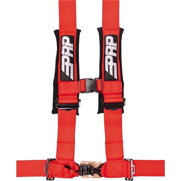 Red PRP Seats 4.3 3" 4-Point Racing Harness