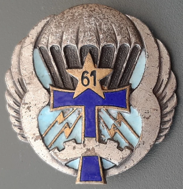 Insigne émail Original 2° Bataillon SMA ANTILLES GUYANE TDM (occasion, Deux Anneaux)