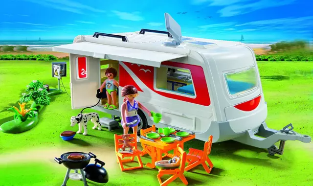 Playmobil -- Pièce de rechange -- Caravane 5434  --