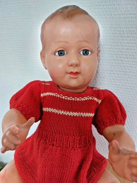 Ancien Baigneur En Celluloïd Petit Colin – Marque Raynal, Super Pour La Déco !
