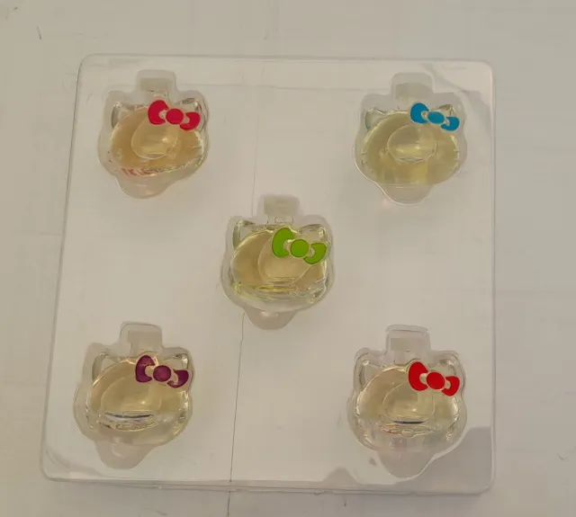 Parfums Hello Kitty Coffret De 5 Miniatures Eau De Toilette 05 Ml