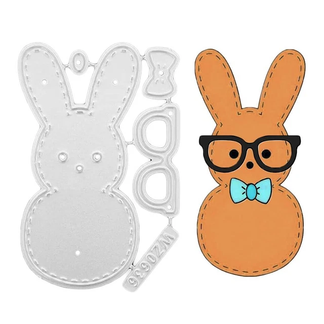 FOUR LEAF CLOVER Gnome Booth Rabbit Accessories Die Cuts DIY Making