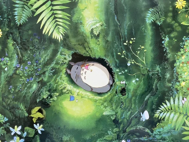 Ghibli My Neighbor Totoro Framed Poster Ver.12 Hayao Miyazaki Studio Ghibli JP 3