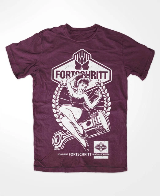 ZT 300 ☆ T-Shirt - Traktor - DDR - Kombinat Fortschritt - Agrar In Sachsen-Anhalt - Haldensleben - Foto 10